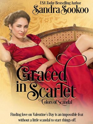 cover image of Graced in Scarlet
